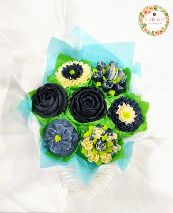 Bouqcakes azul
