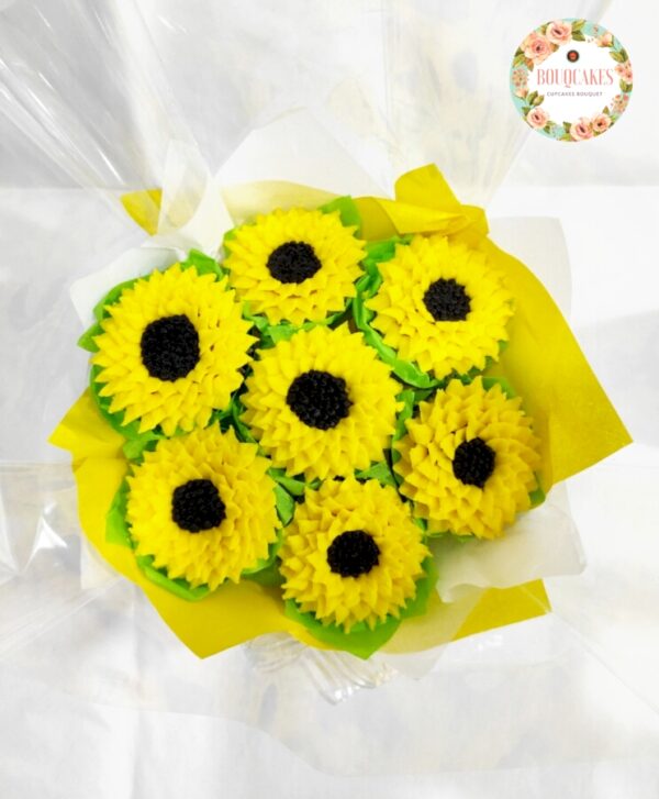 Bouqcakes girasoles